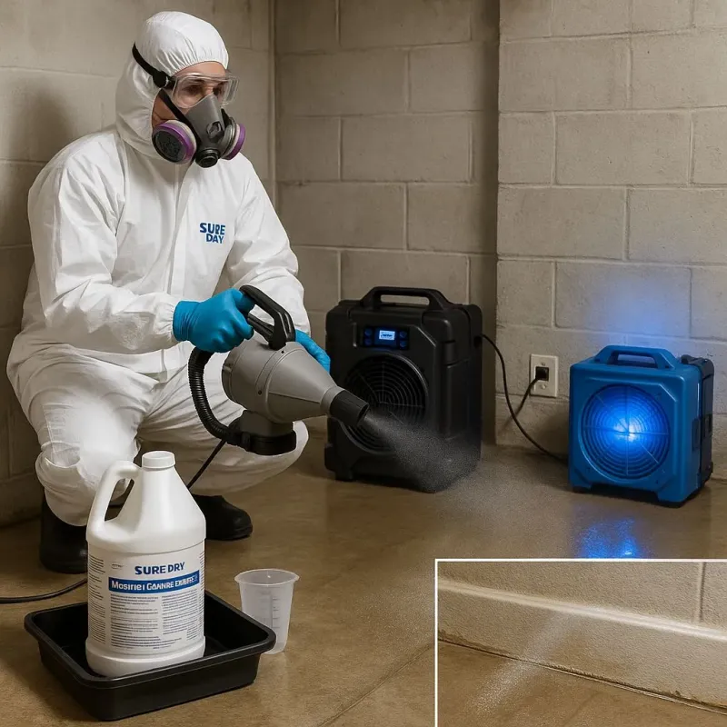 Sanitization and Odor Removal process in South Daytona, FL