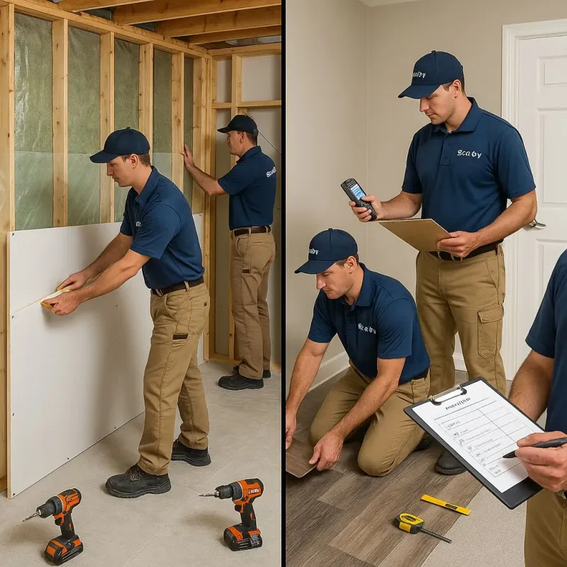 Repairs and Reconstruction process in South Daytona, FL